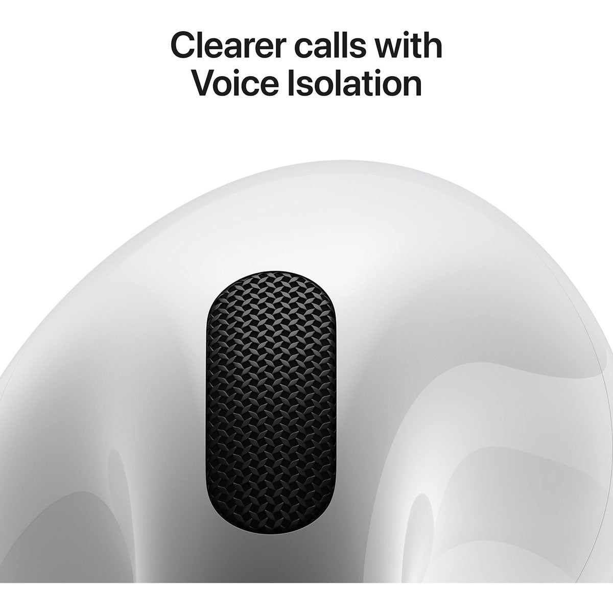 Apple AirPods 4 in Wit met Adaptive EQ en noise cancelling