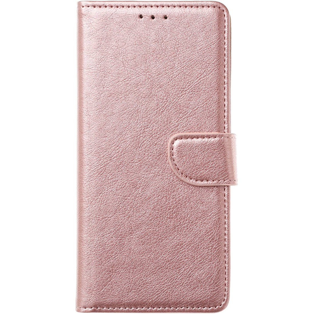 Xssive Lederen Wallet Book Case Samsung Galaxy A56 5G Zwart voorkant