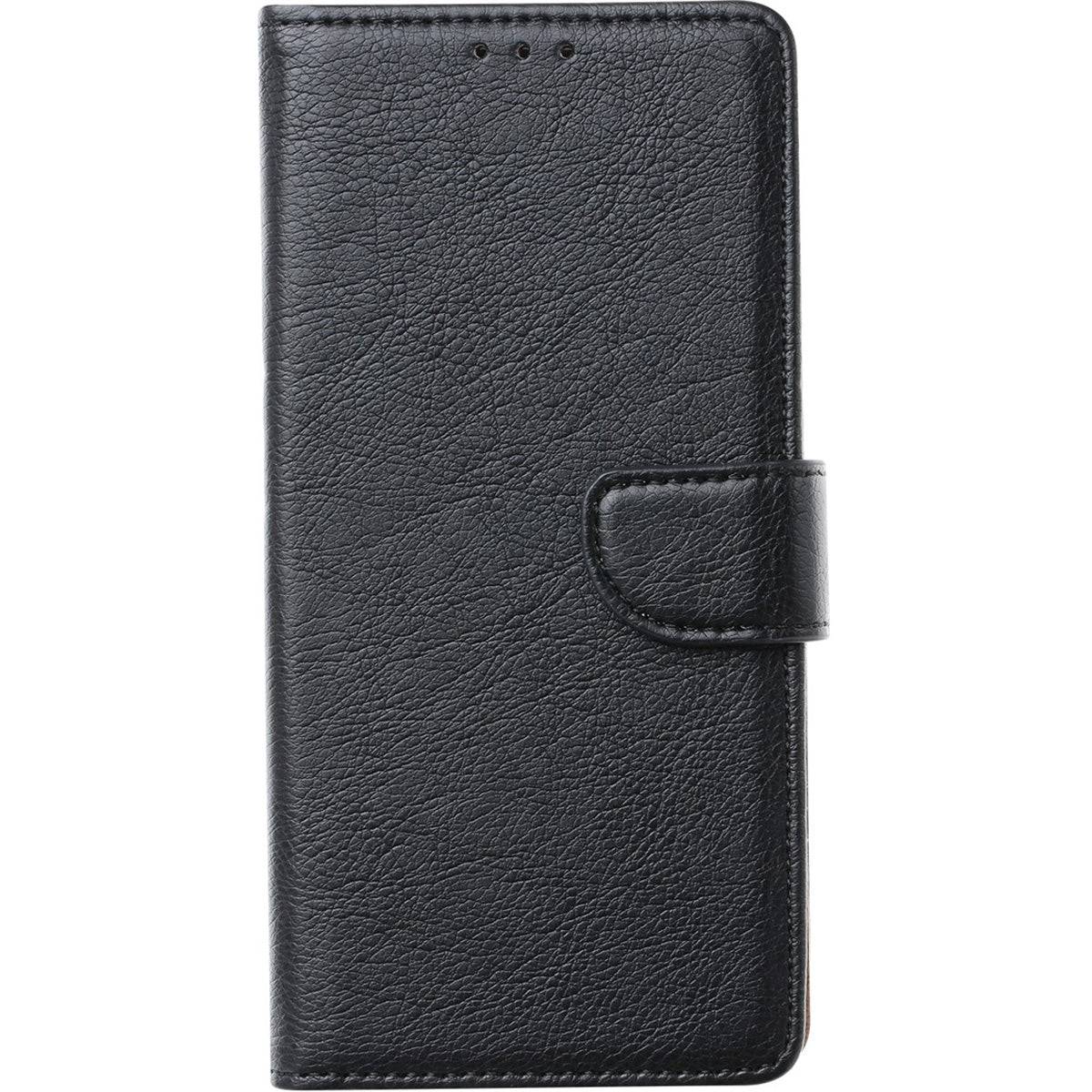 Xssive Lederen Wallet Book Case Samsung Galaxy A56 5G Zwart voorkant