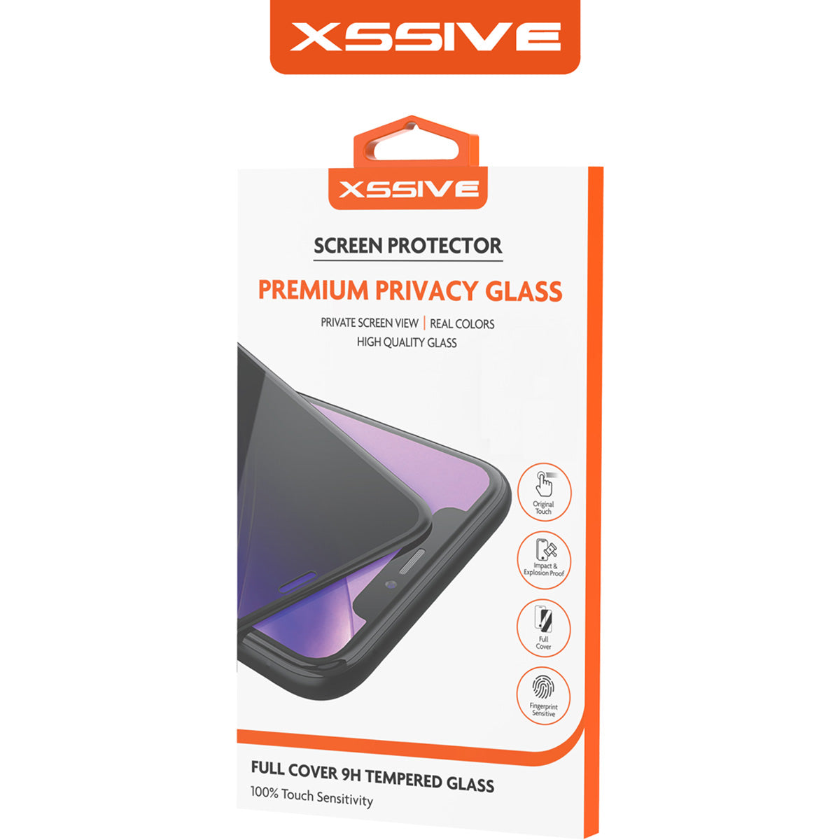 Xssive Privacy Tempered Glass Samsung Galaxy A56 schermbeveiliging