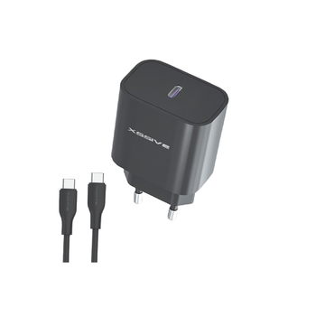 Super Fast Charger 25W PD3.0 USB-C snellader met USB-C kabel