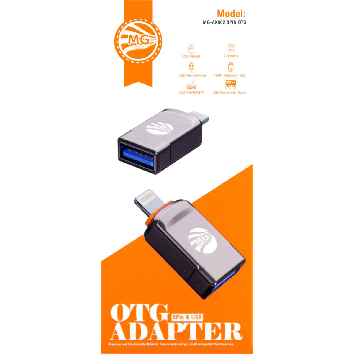 USB OTG Adapter voor snelle bestandsoverdracht naar iPhone