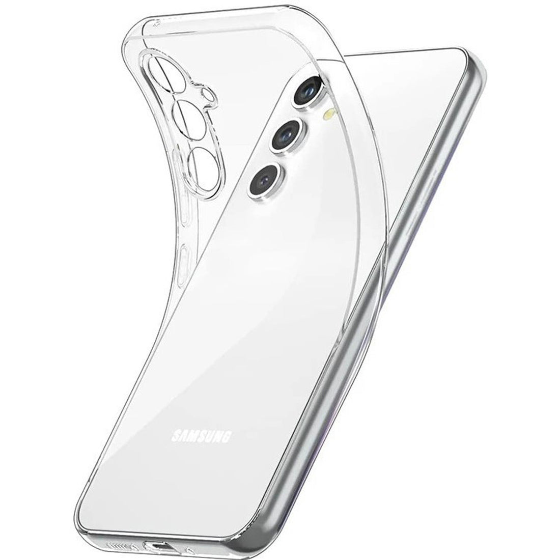 Xssive TPU Back Cover Transparant voor Samsung Galaxy A56 5G flexibel TPU-materiaal
