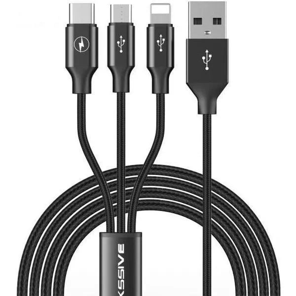 xssive-3in1-usb-usb-c-micro-usb-lightning-laad-en-synchronisatiekabel-1-2m-zwart
