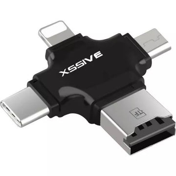 xssive-4in1-ot20-kaartlezer-adapter-on-the-go-zwart