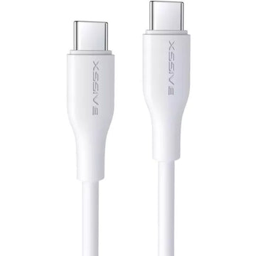 xssive-65w-usb-c-naar-usb-c-laad-en-synchronisatiekabel-1m-wit