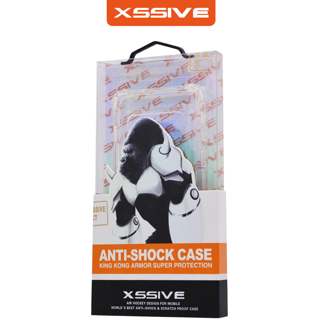 Xssive Anti Shock Back Cover Transparant voor Samsung Galaxy A36 5G schokbestendig