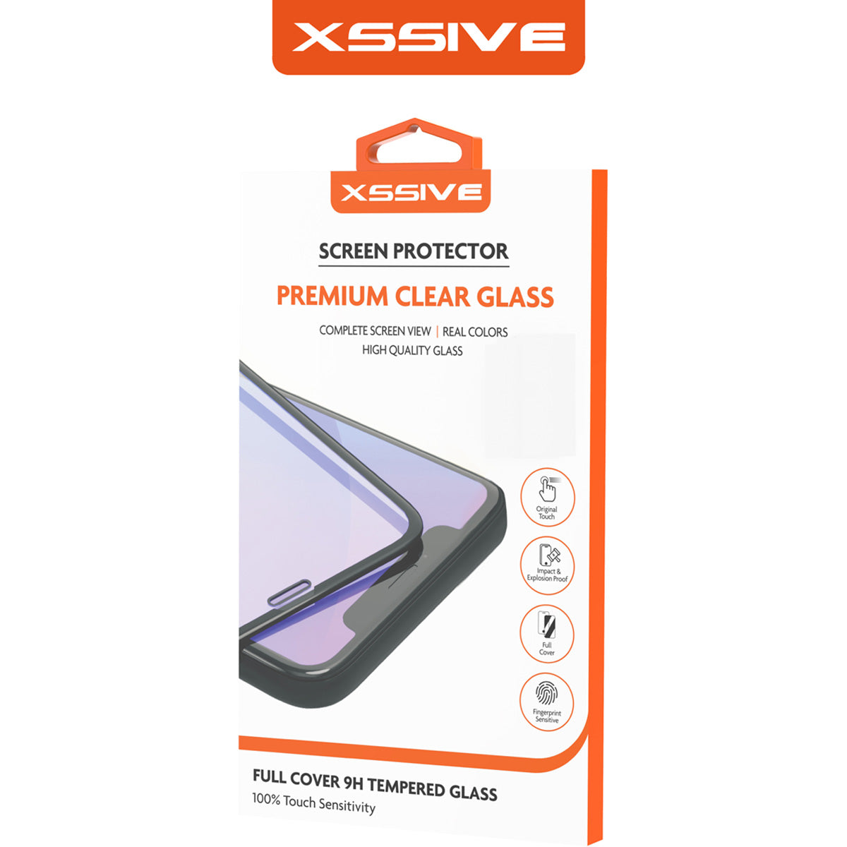 Xssive Tempered Glass Samsung Galaxy A26 anti-vingerafdruk
