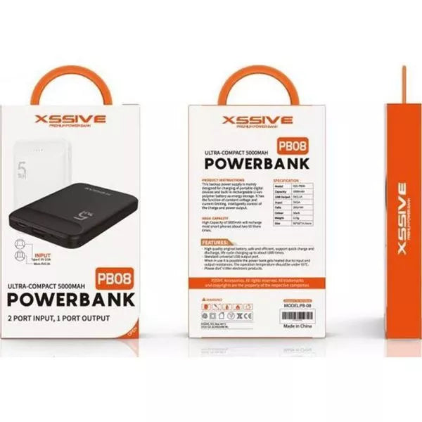 xssive-ultra-compact-powerbank-5000mah-pb-08-zwart